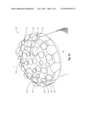 PERCUSSION DRILL BIT WITH CONICAL CUTTING ELEMENTS diagram and image