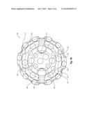 PERCUSSION DRILL BIT WITH CONICAL CUTTING ELEMENTS diagram and image