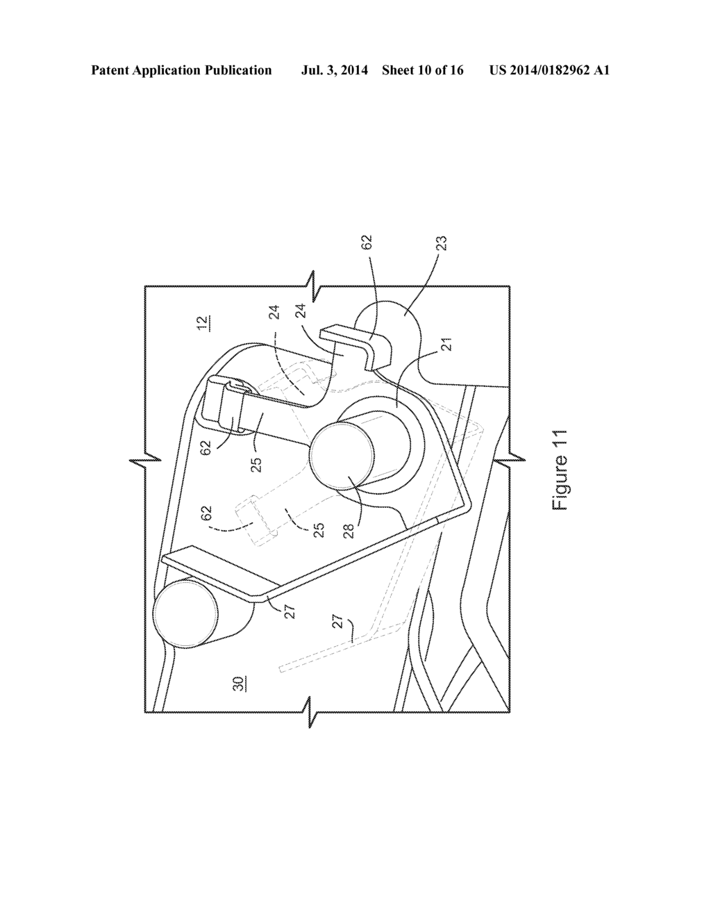 ACTIVE HINGE WITH RESET MECHANISM - diagram, schematic, and image 11