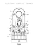 RATCHET WRENCH WITH A DIRECTION SWITCHING DEVICE diagram and image