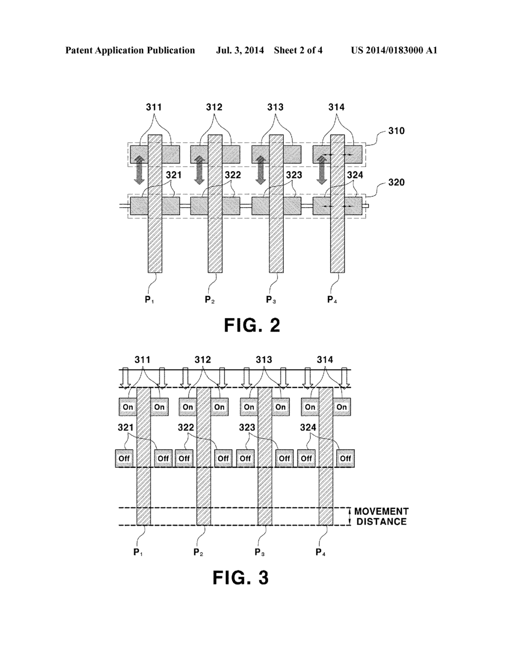 MULTIPLE PARTS MOVING SYSTEM CAPABLE OF MOVING PARTS INDIVIDUALLY - diagram, schematic, and image 03