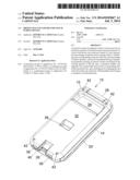 PROTECTIVE ENCLOSURE FOR TOUCH SCREEN DEVICE diagram and image