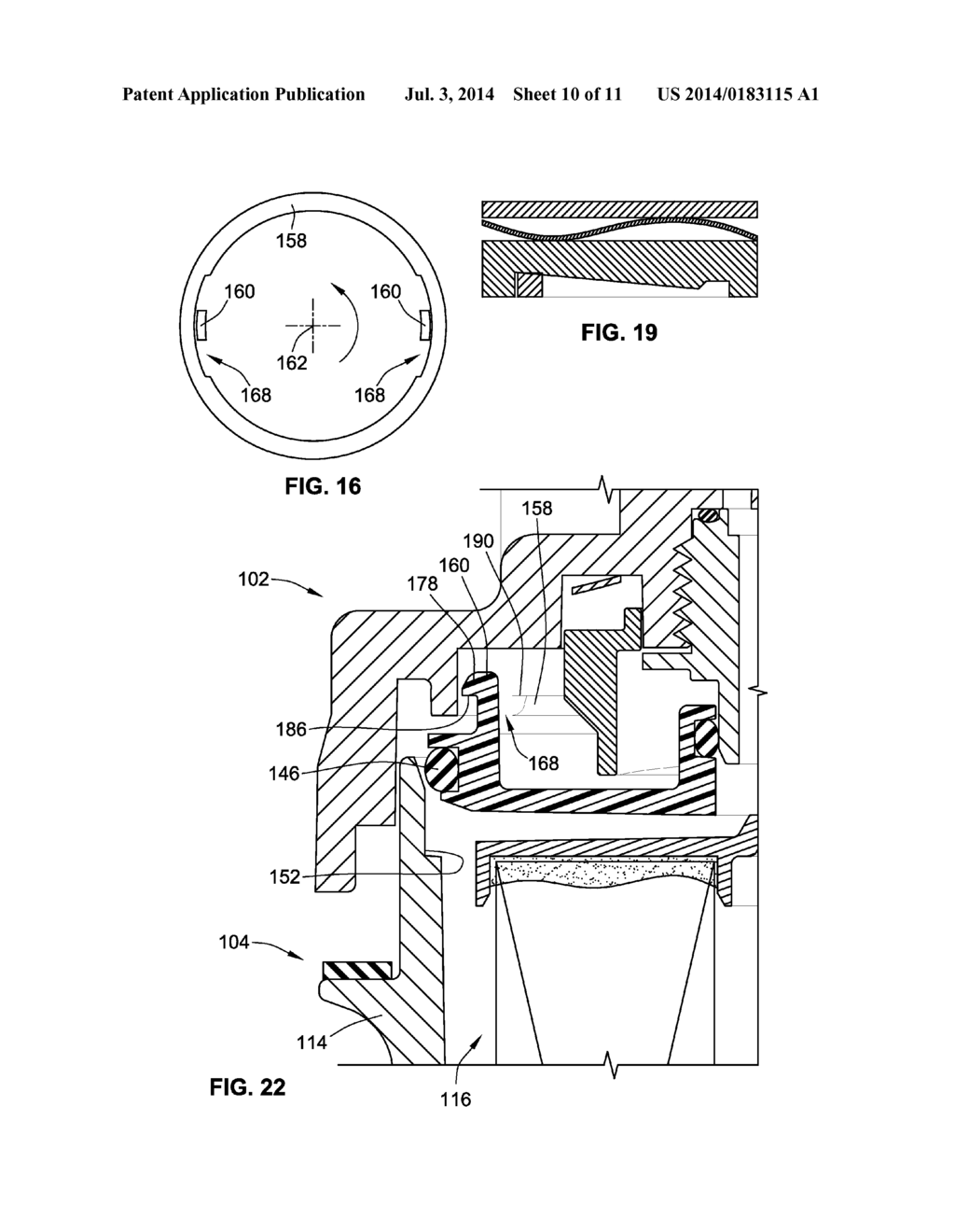 Filter Apparatus with Ejection Arrangement - diagram, schematic, and image 11