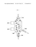 SIZE SEPARATING DEVICE FOR CARBON NANOTUBE AGGLOMERATE USING MAGNETIC     FIELD, AND SEPARATING AND OBTAINING METHOD OF DISPERSED CARBON NANOTUBE     USING THE SAME diagram and image