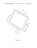 HOLDER FOR PORTABLE ELECTRONIC DEVICE diagram and image