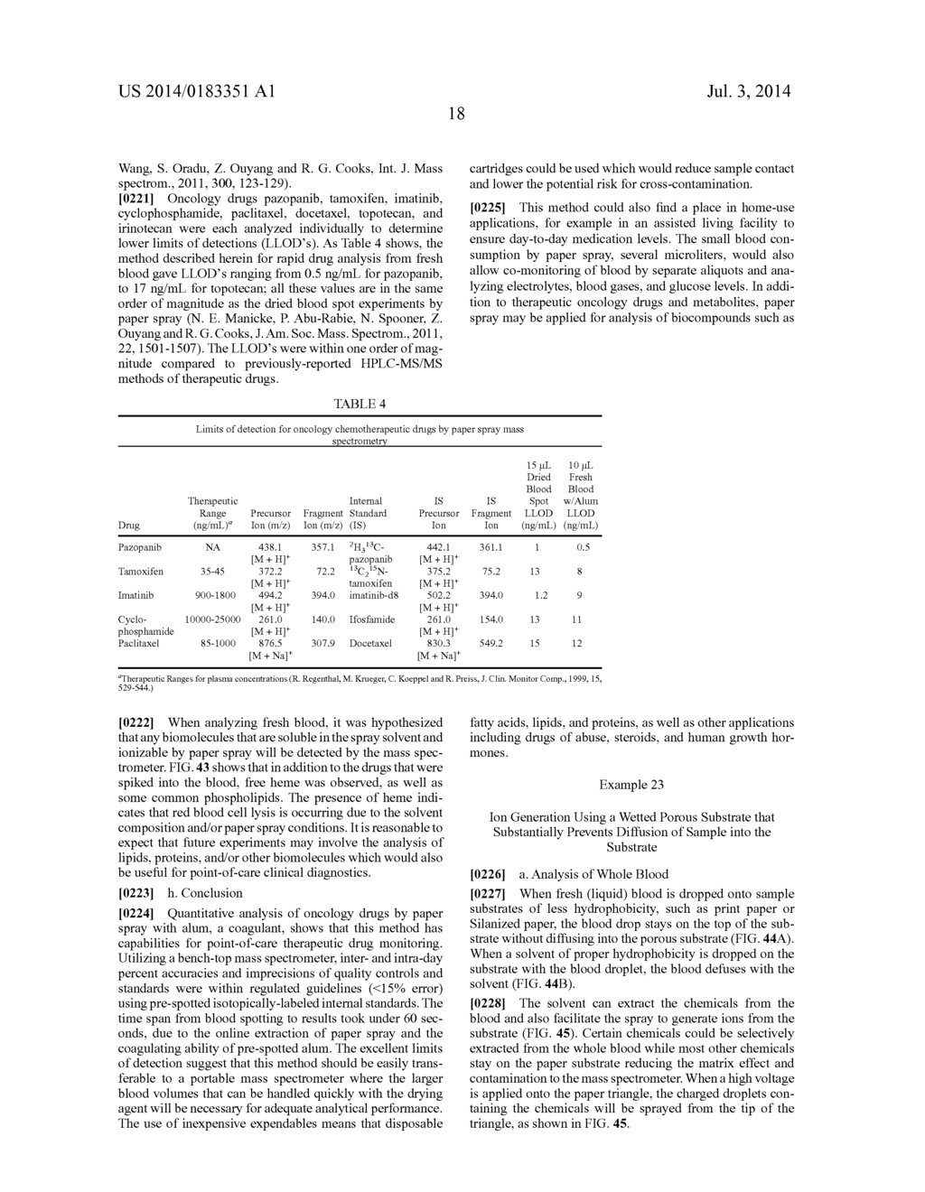 ION GENERATION USING MODIFIED WETTED POROUS MATERIALS - diagram, schematic, and image 110