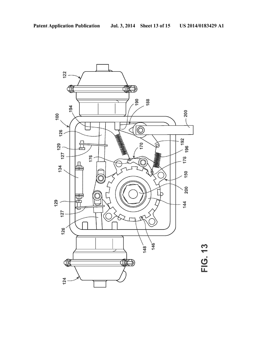 SINGLE RATCHET ACTUATOR WITH DUAL AIR DRIVERS - diagram, schematic, and image 14