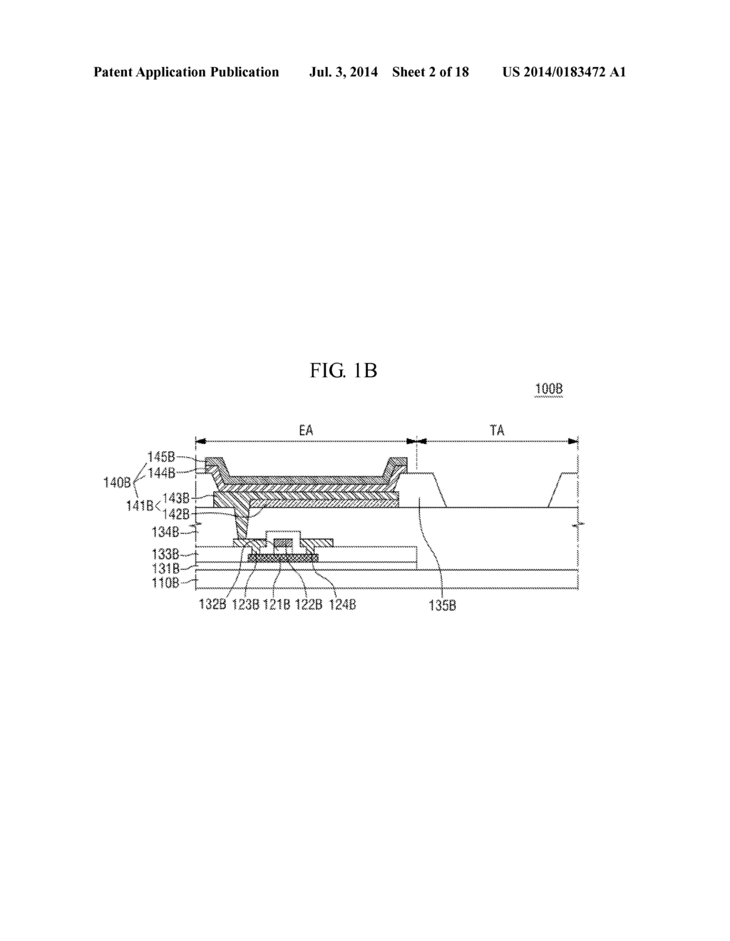 TRANSPARENT ORGANIC LIGHT EMITTING DISPLAY DEVICE AND METHOD FOR     MANUFACTURING THE SAME - diagram, schematic, and image 03