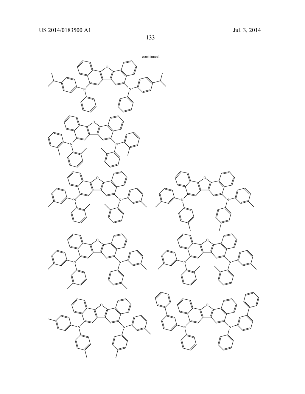 ORGANIC ELECTROLUMINESCENCE - diagram, schematic, and image 135