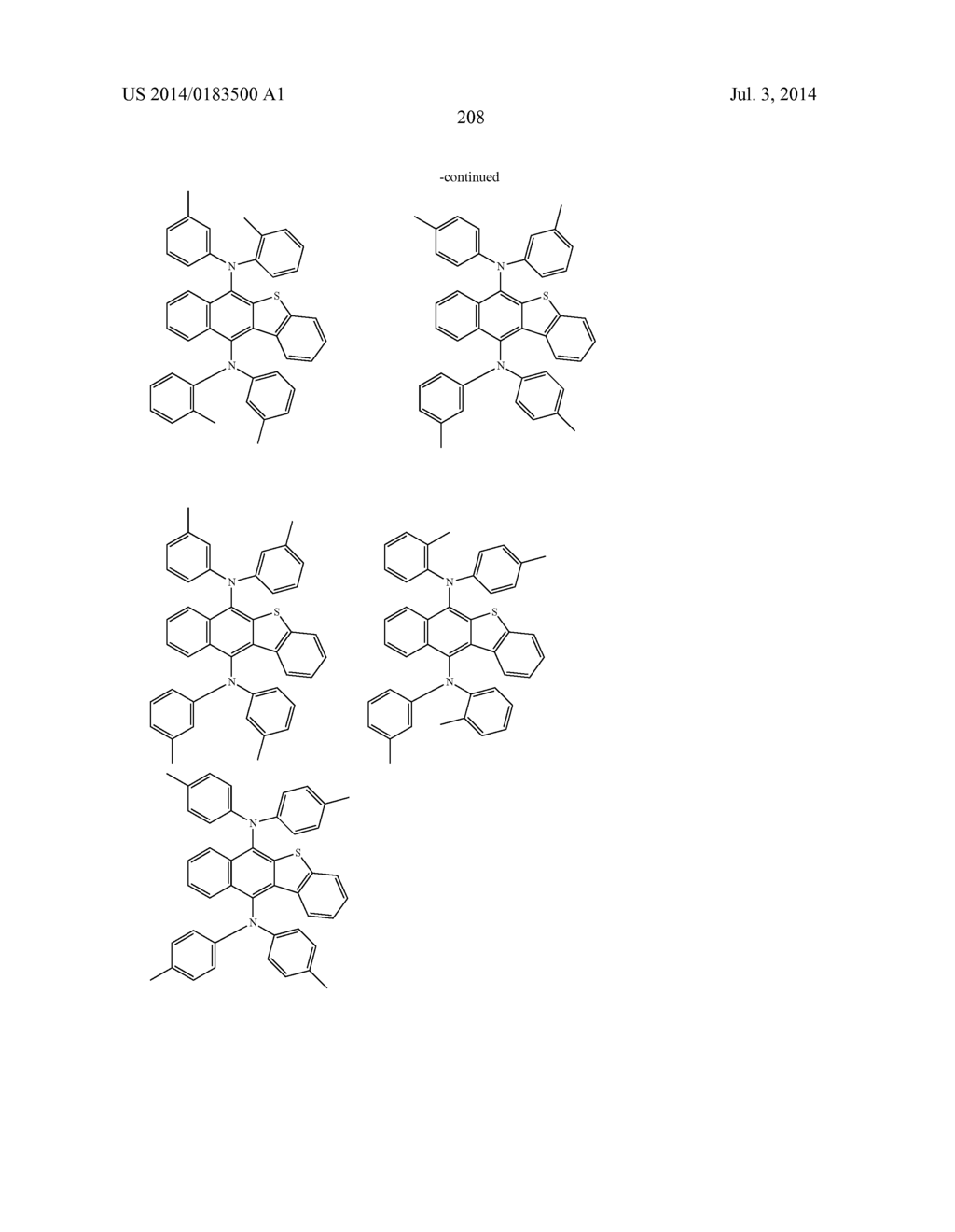 ORGANIC ELECTROLUMINESCENCE - diagram, schematic, and image 210