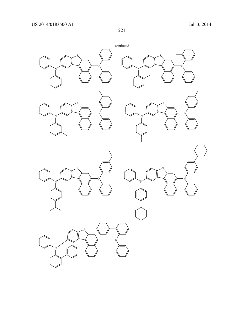 ORGANIC ELECTROLUMINESCENCE - diagram, schematic, and image 223