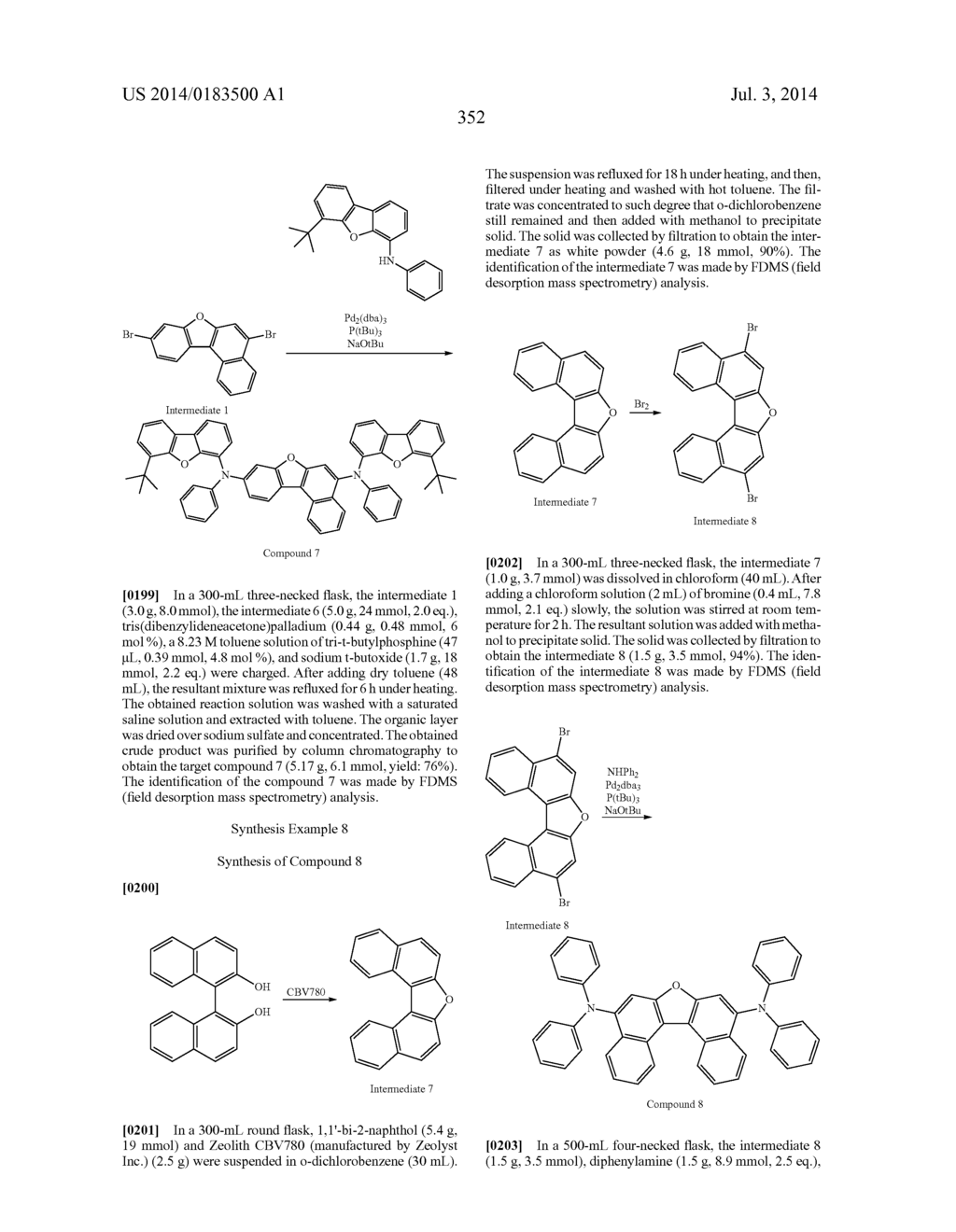 ORGANIC ELECTROLUMINESCENCE - diagram, schematic, and image 354