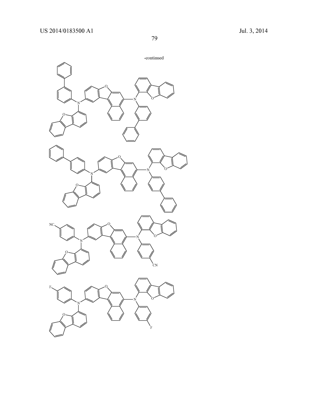 ORGANIC ELECTROLUMINESCENCE - diagram, schematic, and image 81