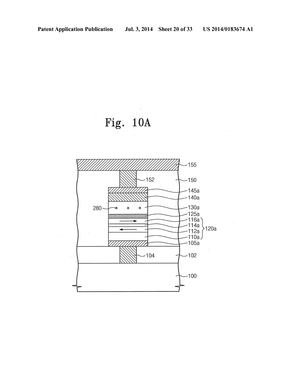 MAGNETIC MEMORY DEVICES HAVING A UNIFORM PERPENDICULAR NONMAGNETIC RICH     ANTISOTROPY ENHANCED PATTERN - diagram, schematic, and image 21