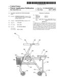 WALKING AID DEVICE WITH FOLDABLE SEAT diagram and image