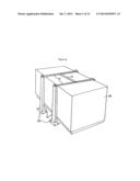 Wind Turbine Apparatus Powered by Wind Generated from Building Cooling and     Chiller Unit diagram and image