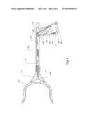 Pick-up Device with Leverage Action Trigger diagram and image