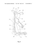 Pick-up Device with Leverage Action Trigger diagram and image