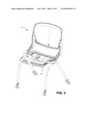 FLEXIBLE BACK SUPPORT MEMBER WITH INTEGRATED RECLINE STOP NOTCHES diagram and image