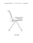 FLEXIBLE BACK SUPPORT MEMBER WITH INTEGRATED RECLINE STOP NOTCHES diagram and image