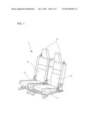 HEADREST OF VEHICLE SEAT AND VEHICLE SEAT PROVIDED WITH HEADREST diagram and image