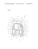 HEADREST OF VEHICLE SEAT AND VEHICLE SEAT PROVIDED WITH HEADREST diagram and image