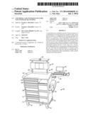 Anesthesia Cart with Keyless Entry and Automatic Re-Locking diagram and image