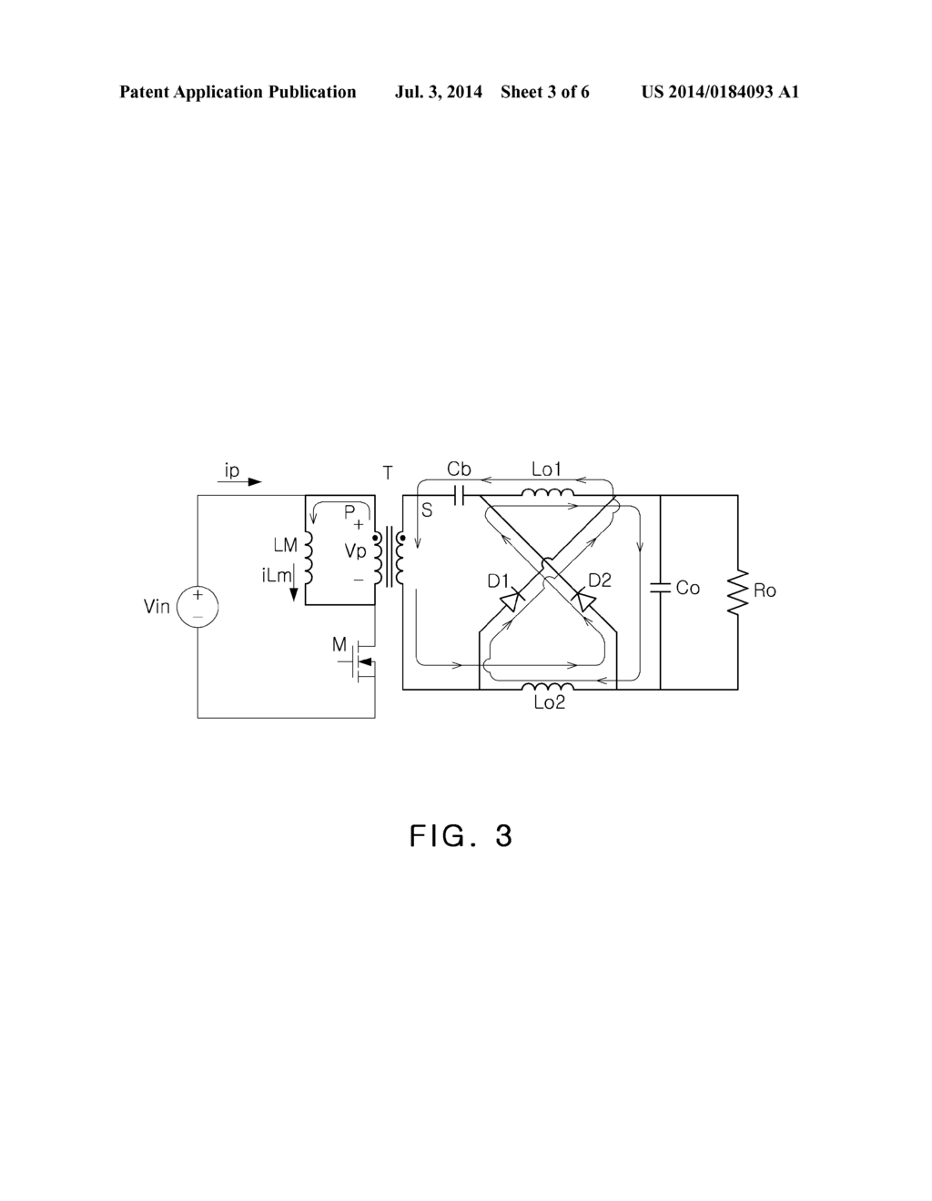 SINGLE STAGE FORWARD-FLYBACK CONVERTER AND POWER SUPPLY APPARATUS FOR     LIGHT EMITTING DIODE - diagram, schematic, and image 04