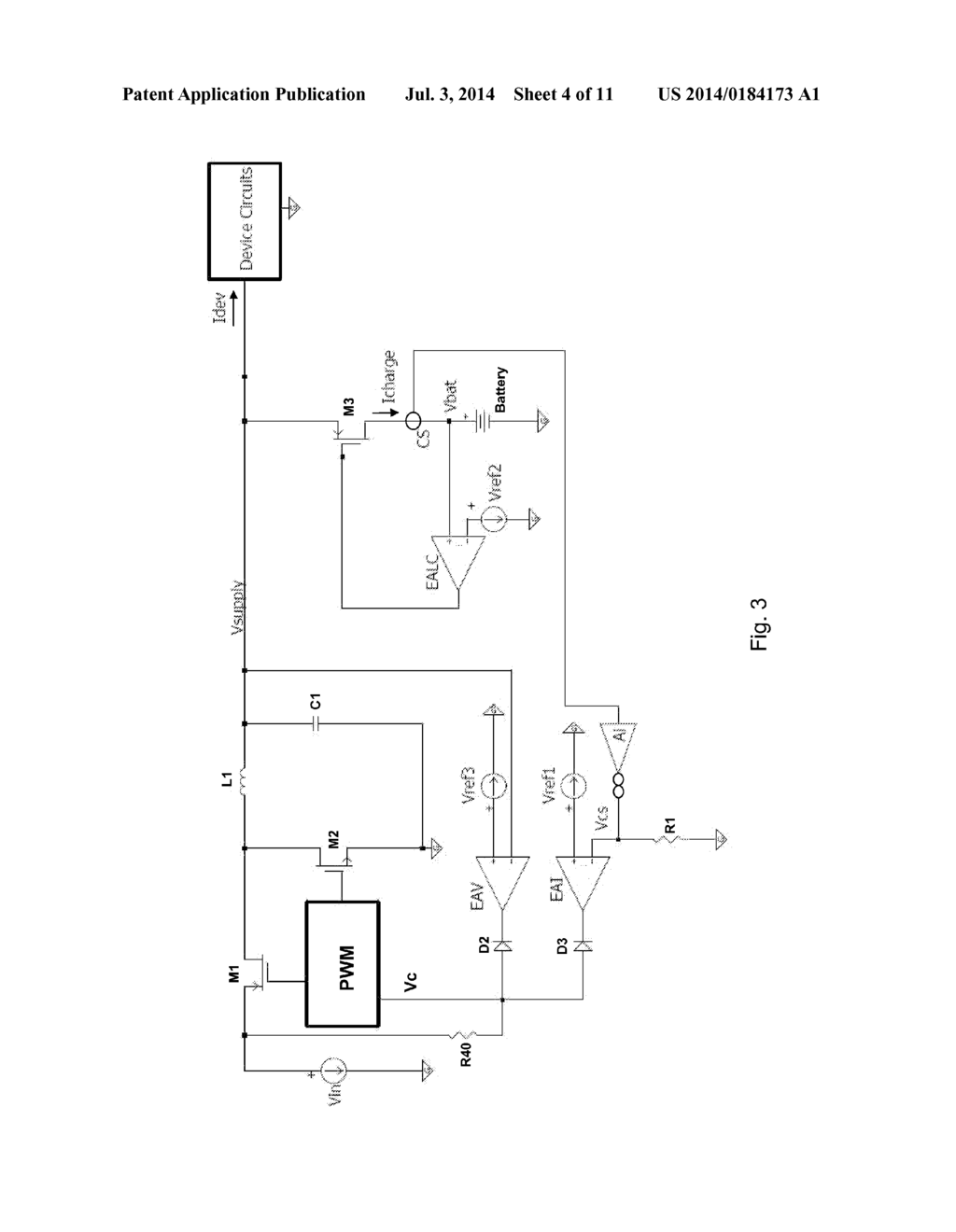 Battery Charging Method and Circuit - diagram, schematic, and image 05