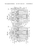 CONTACT POINT DEVICE AND ELECTROMAGNETIC RELAY THAT MOUNTS THE CONTACT     POINT DEVICE THEREON diagram and image