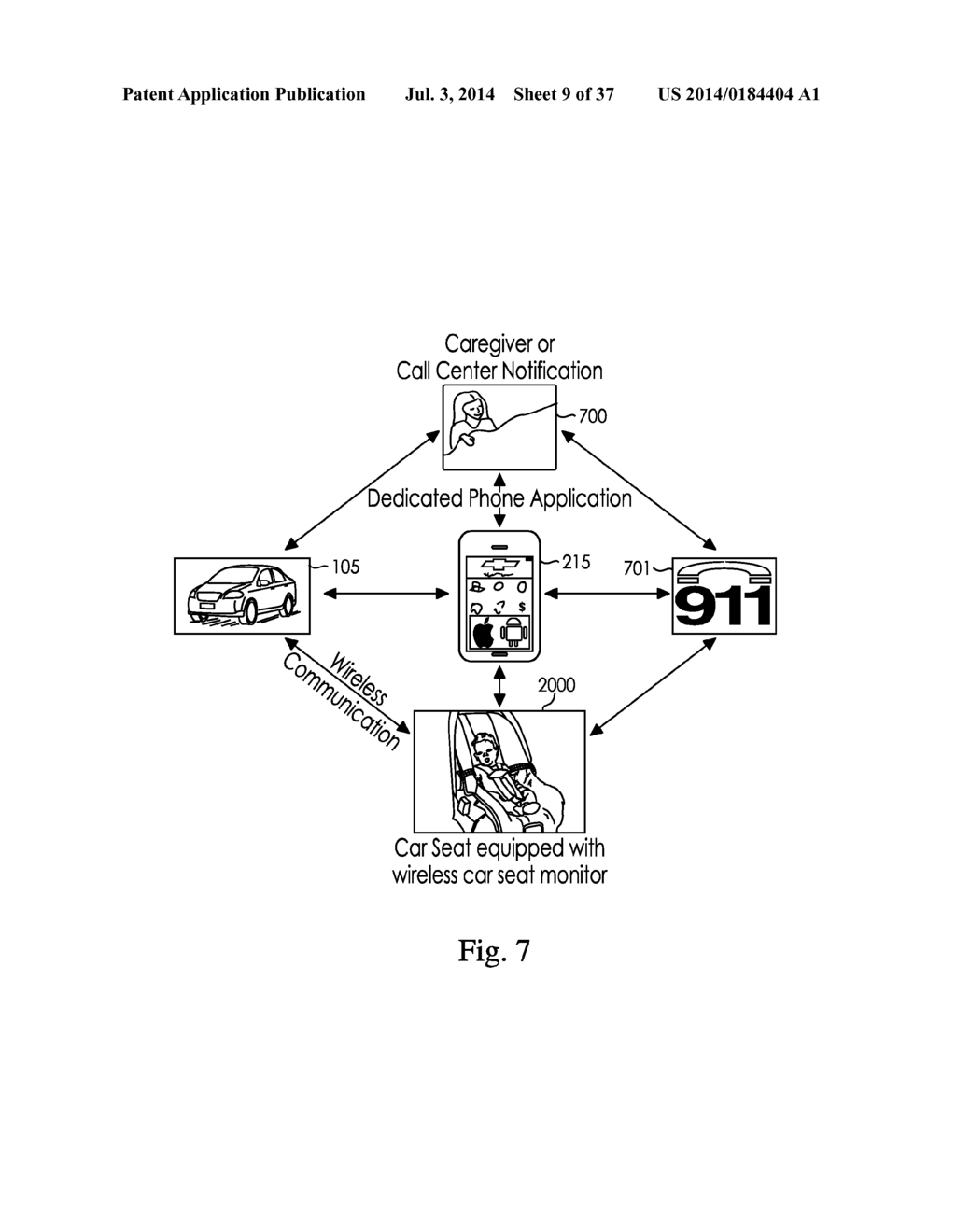 Systems and Methods for Indicating the Presence of a Child in a Vehicle - diagram, schematic, and image 10