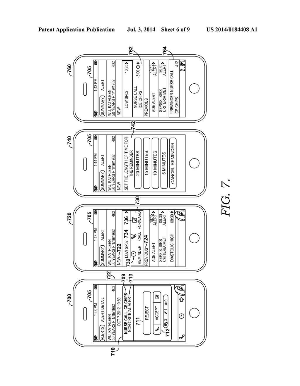 ALERT MANAGEMENT UTILIZING MOBILE DEVICES - diagram, schematic, and image 07