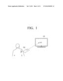 DISPLAY APPARATUS, INPUT APPARATUS, AND METHOD FOR COMPENSATING     COORDINATES USING THE SAME diagram and image