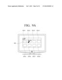 DISPLAY APPARATUS, INPUT APPARATUS, AND METHOD FOR COMPENSATING     COORDINATES USING THE SAME diagram and image