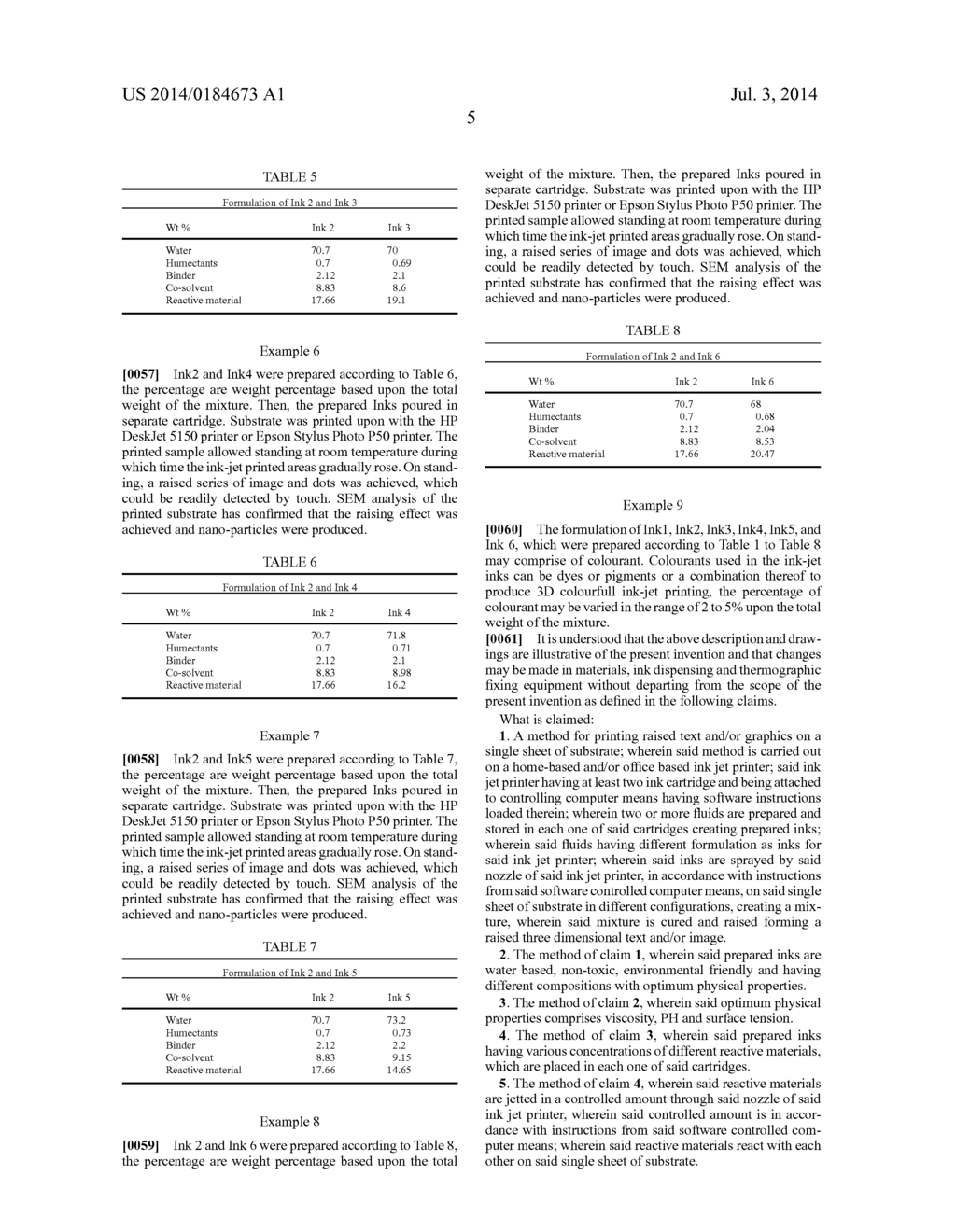 Three-dimensional ink-jet printing by home and office ink-jet printer - diagram, schematic, and image 10