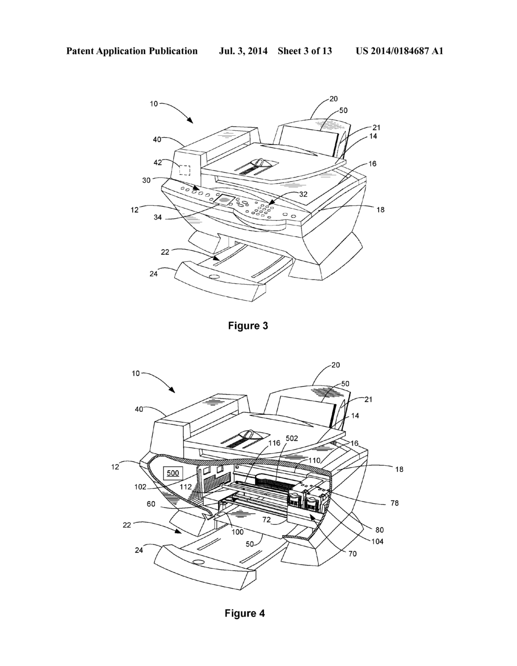 SEQUENTIAL SCAN METHOD FOR DETERMINING INK DRYING TIME IN AN INKJET     PRINTER - diagram, schematic, and image 04