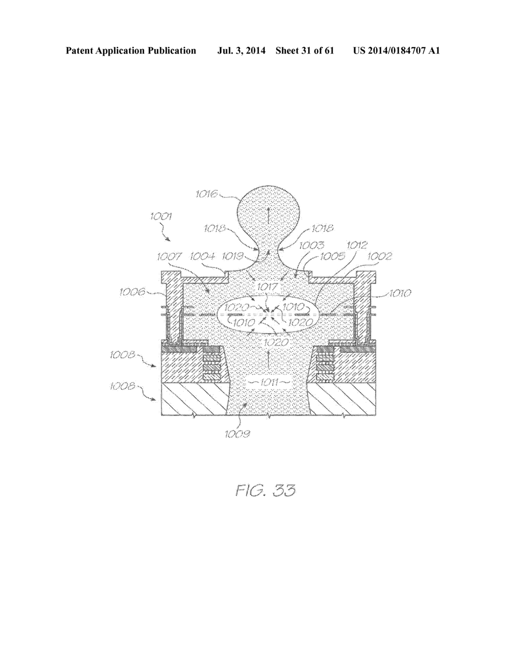 INK DISTRIBUTION MEMBER FOR MOUNTING PRINTHEAD INTEGRATED CIRCUIT - diagram, schematic, and image 32