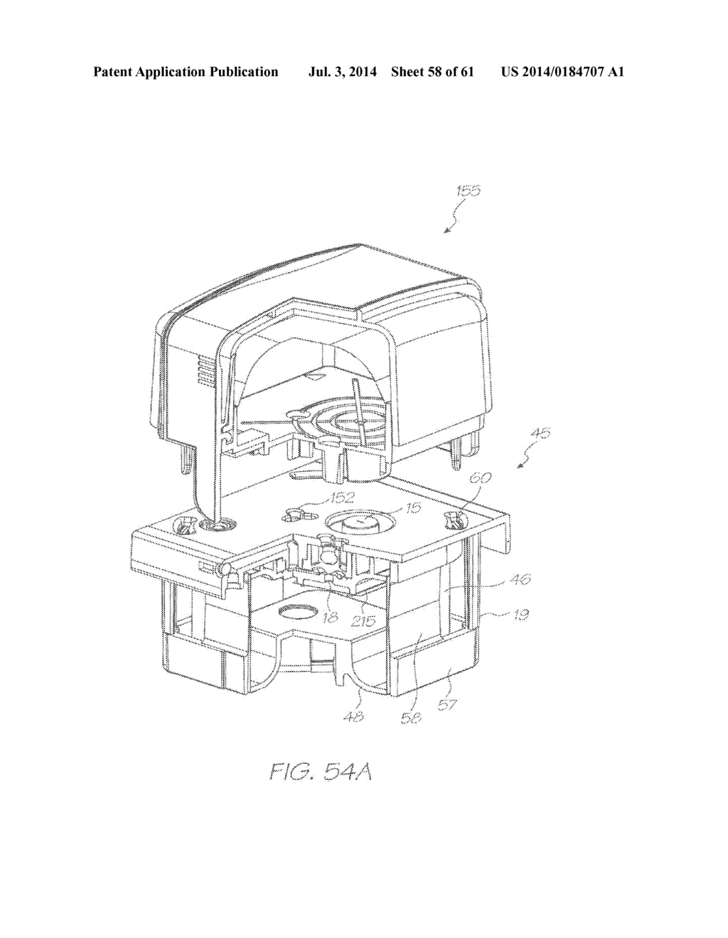 INK DISTRIBUTION MEMBER FOR MOUNTING PRINTHEAD INTEGRATED CIRCUIT - diagram, schematic, and image 59