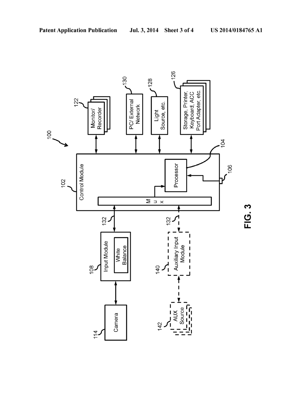 Video Imaging System With Multiple Camera White Balance Capability - diagram, schematic, and image 04