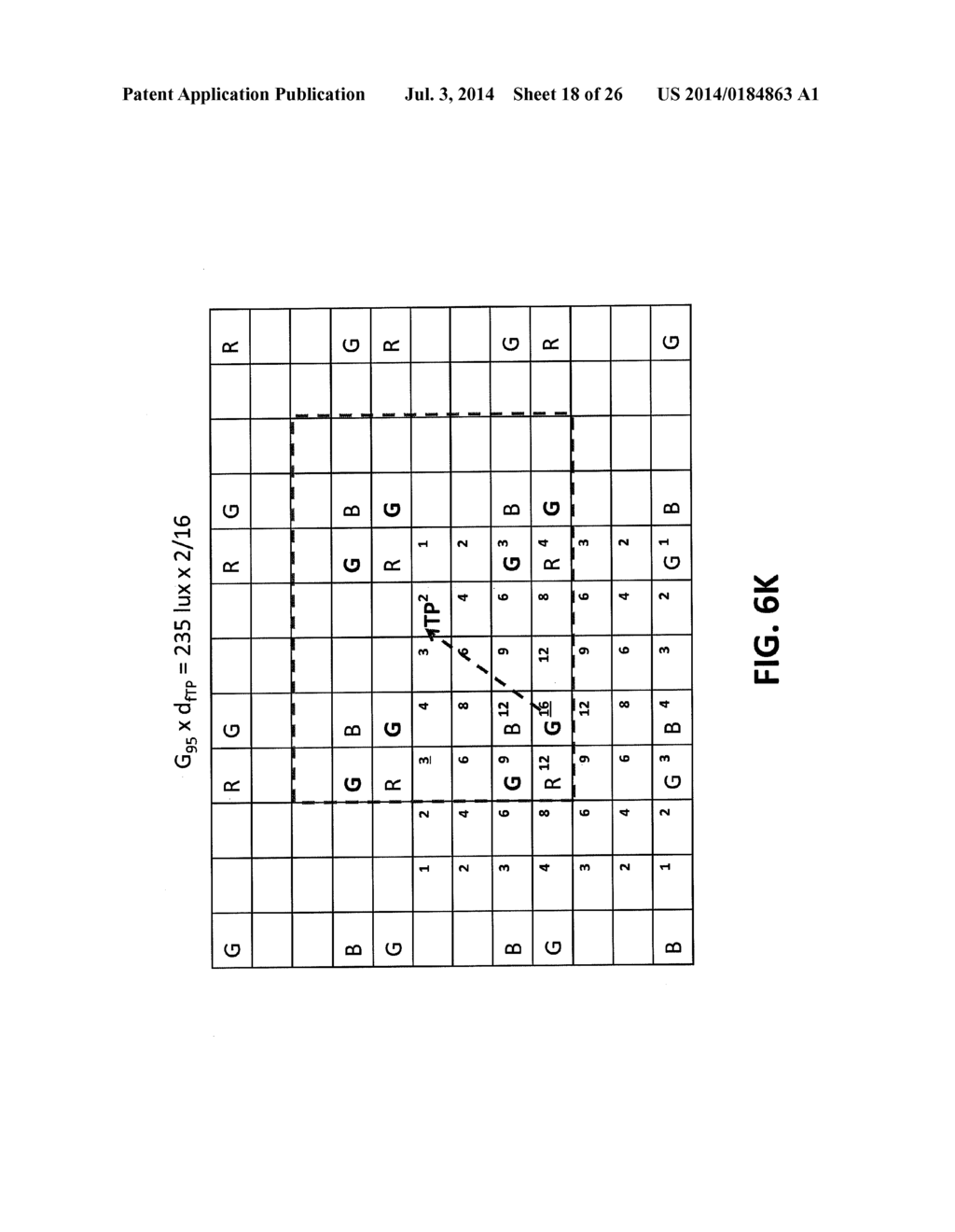 METHOD FOR CORRECTING PIXEL INFORMATION OF COLOR PIXELS ON A COLOR FILTER     ARRAY OF AN IMAGE SENSOR - diagram, schematic, and image 19