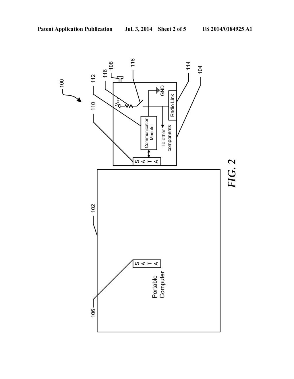 Integrated Projector System - diagram, schematic, and image 03