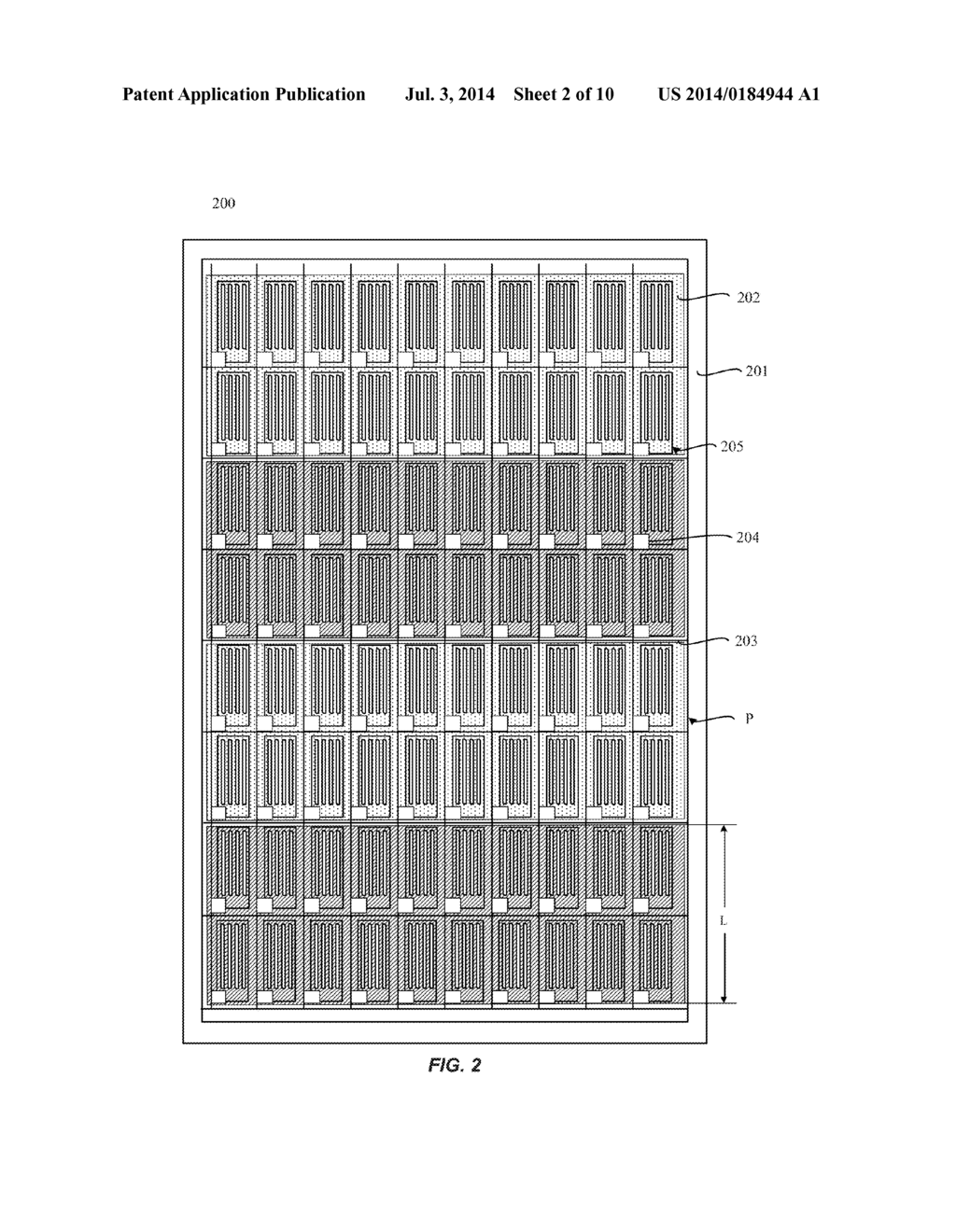 ARRAY SUBSTRATE AND TOUCH SCREEN WITH HORIZONTAL ELECTRIC FIELD DRIVING     MODE - diagram, schematic, and image 03