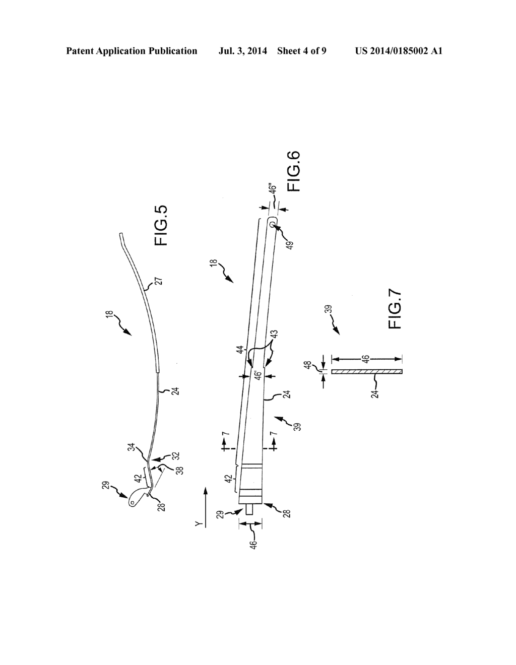 EYEWEAR AND EYEWEAR FRAMES WITH CONTOURED TEMPLES - diagram, schematic, and image 05