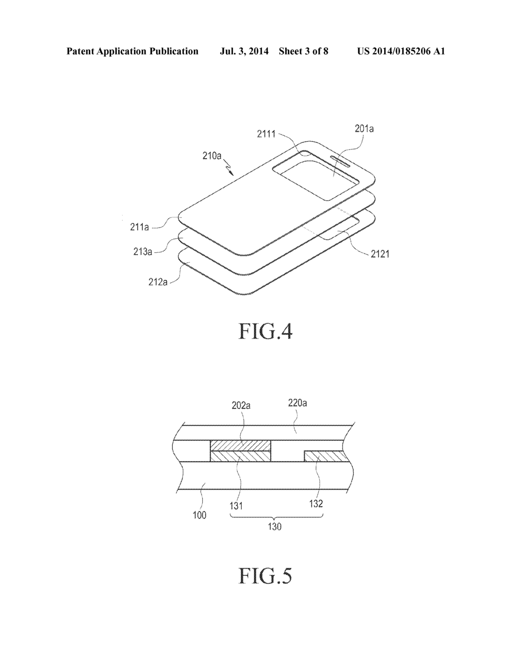 PORTABLE ELECTRONIC DEVICE AND COVER DEVICE THEREOF - diagram, schematic, and image 04