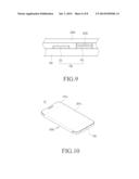 PORTABLE ELECTRONIC DEVICE AND COVER DEVICE THEREOF diagram and image