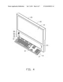 ELECTRONIC DEVICE WITH INTEGRAL KEYBOARD diagram and image