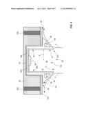 PARTIALLY RECESSED LUMINAIRE diagram and image