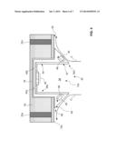 PARTIALLY RECESSED LUMINAIRE diagram and image