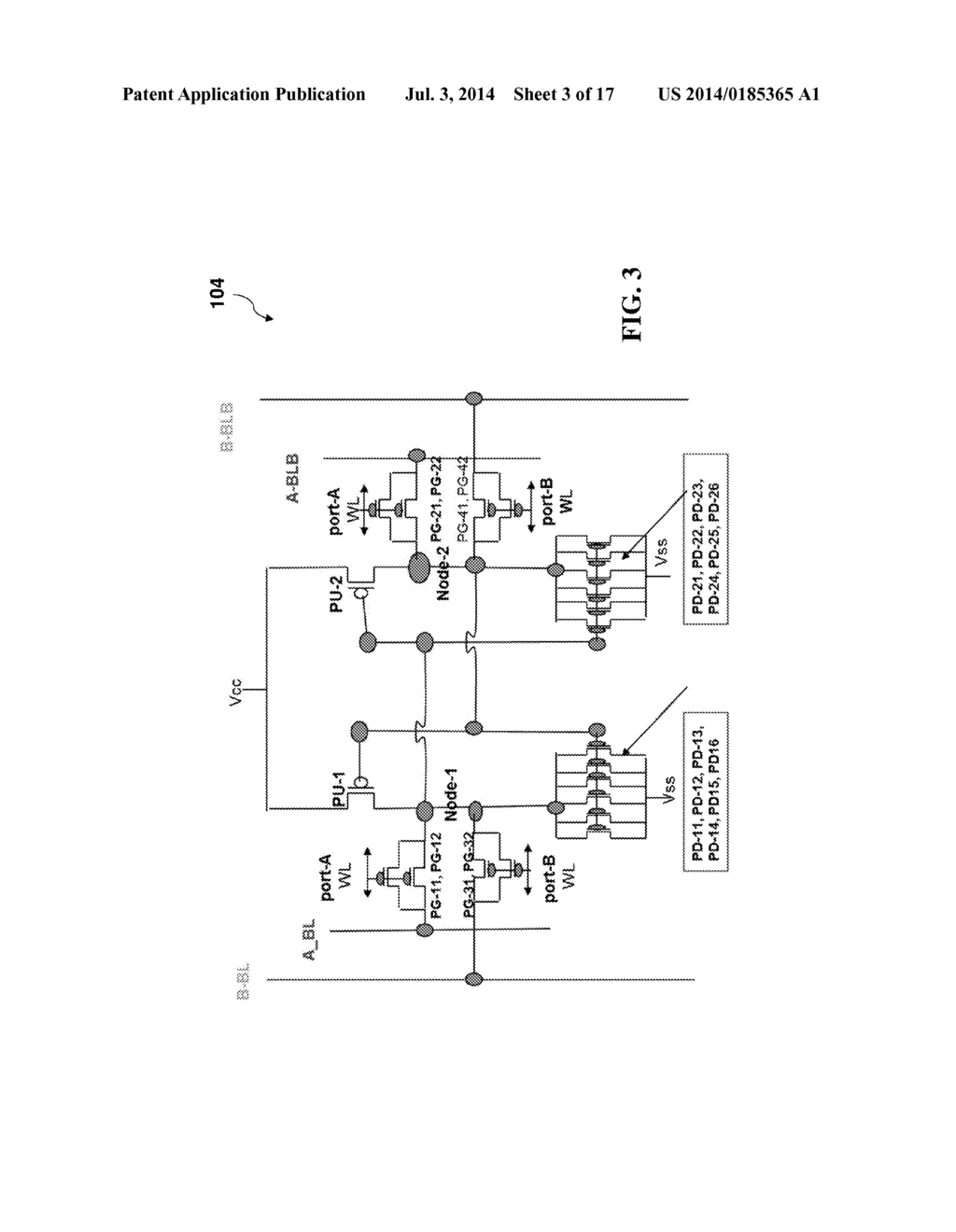 Dual-Port SRAM Connection Structure - diagram, schematic, and image 04