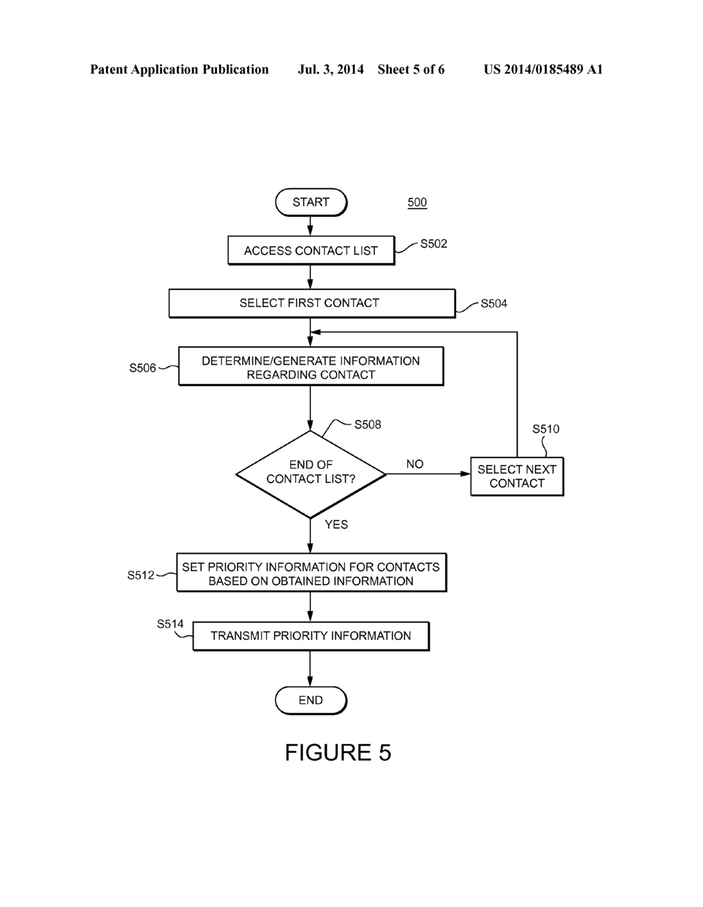 SYSTEMS AND METHODS FOR PROVIDING INFORMATION IN A CONTACT LIST - diagram, schematic, and image 06